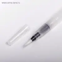 Кисть для каллиграфии, синтетика, № 1, круглая, с резервуаром для воды, туши, чернил