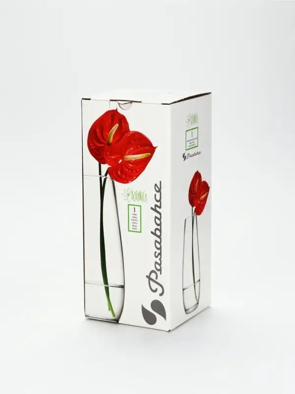 Ваза для цветов &laquo;Градиент&raquo; стеклянная, 26 см, 1.7 л.