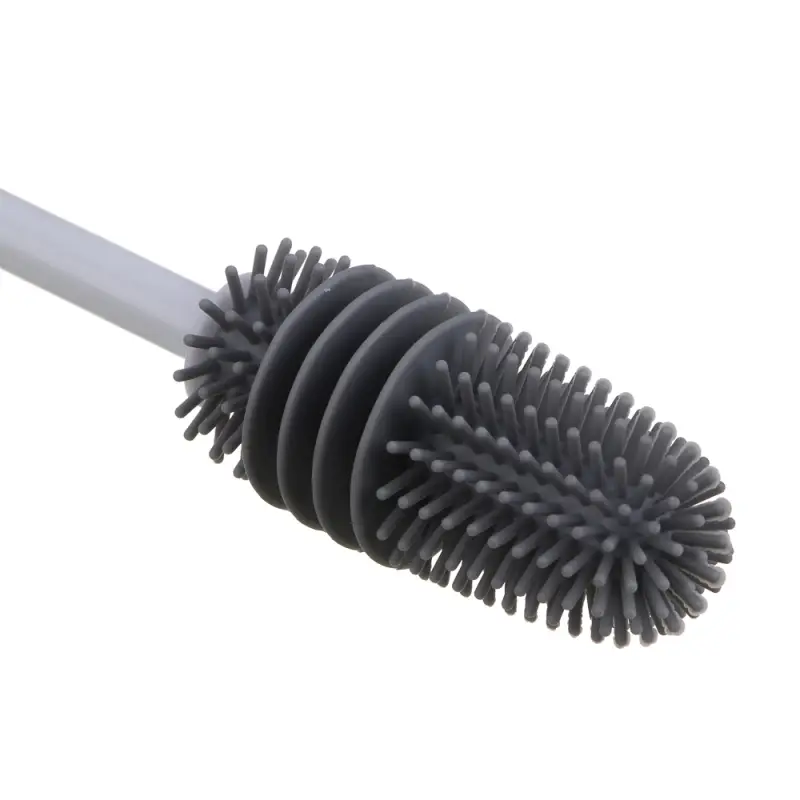 Ерш для бутылок тм VETTA, 32 см, d3см, силикон, пластик