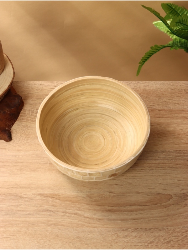 Салатник 19,5х19,5х8 см, бамбук Салатник 19,5х19,5х8 см, бамбук