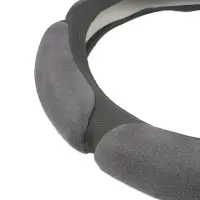 Спонжевая оплетка руля AVS SP-426S-GR ( размер S, серый) - Серия "Sponge"