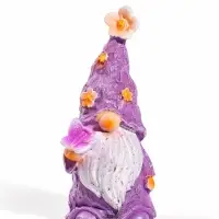 Фигурка &laquo;Гном с птичкой/Гномесса с бабочкой&raquo; 5.7&times;6&times;12.5 см, МИКС