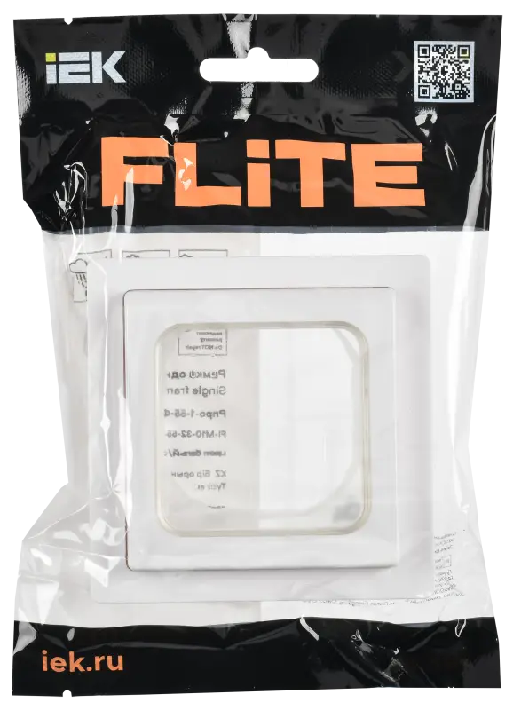 FLITE Рамка 1-местная IP55 Рпро-1-55-ФлБ белый IEK