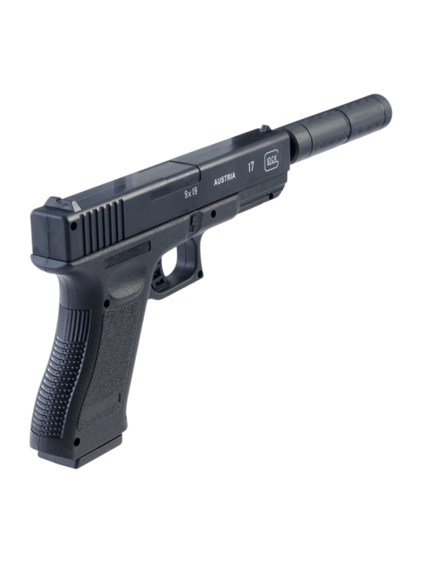 Пистолет "Глок" с глушителем