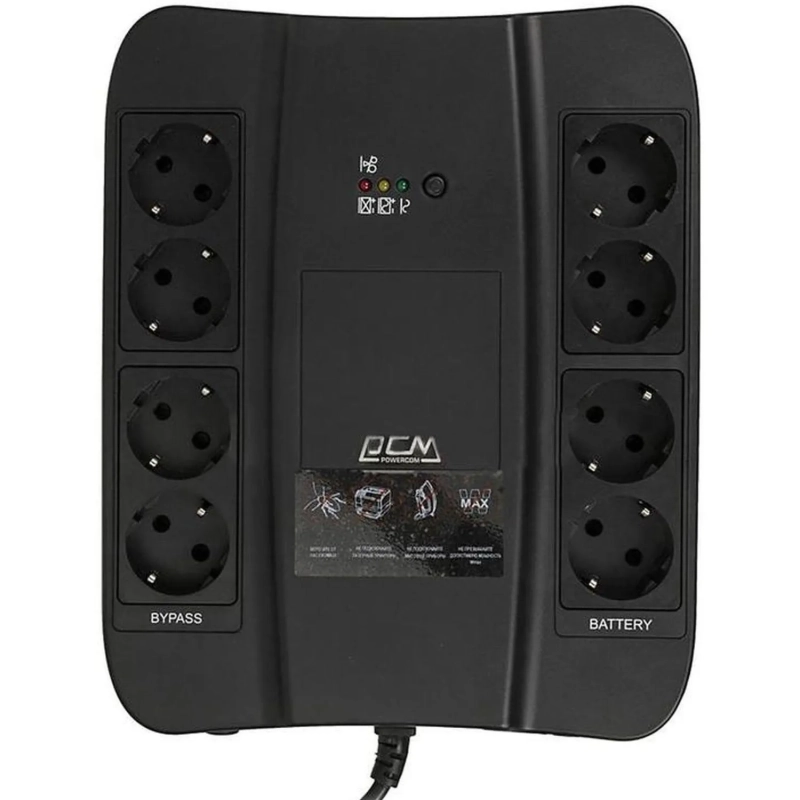 ИБП Powercom Spider SPD-850N (8 euro/510Вт)