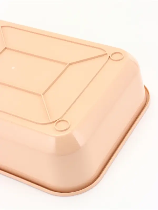 Туалет для кошек &laquo;Марсель&raquo;, 50&times;34.5&times;12 с, глубокий, с сеткой, полипропилен, бежевый