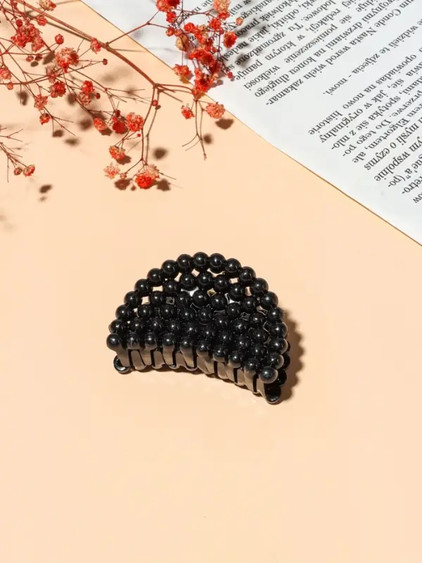 Крабик для волос &laquo;Бусины&raquo;, 6.5 см, МИКС