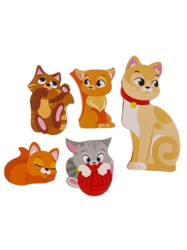 Головоломка &laquo;Кошка с котятами&raquo; для самых маленьких