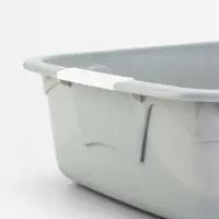 Туалет с сеткой, 44&times;33&times;11.5 см, серый, белый