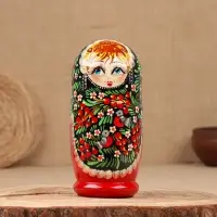 Матрёшка дерево «Марина», 5-кукольная, 19 см Матрёшка дерево «Марина», 5-кукольная, 19 см