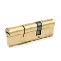 Цилиндровый механизм, 90 мм, латунь, цвет золото