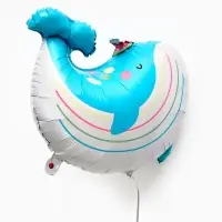Воздушный шар фольгированный 24" &laquo;Кит&raquo;