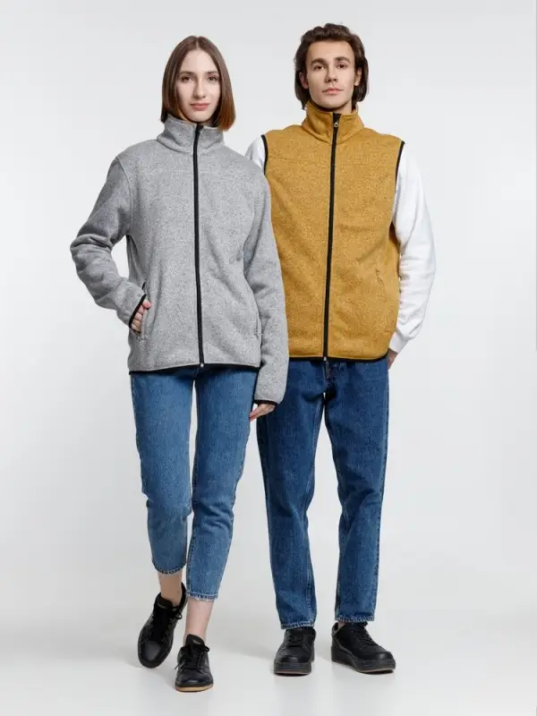 Жилет унисекс Gotland, горчичный, размер S Жилет унисекс Gotland, горчичный, размер S