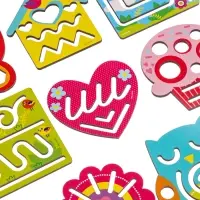 Трафареты для рисования Лесная мастерская &laquo;Для девочек&raquo;