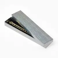 Набор подарочных коробочек 6 шт. под браслет, цепочку, часы&laquo;Голография&raquo;, 21&times;4 см, цвет МИКС