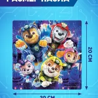 Пазлы 4 в 1, 35, 48, 54, 70 деталей, Щенячий патруль