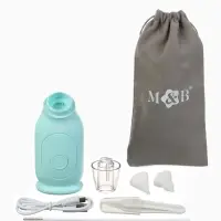 Аспиратор для новорожденных электронный, назальный (набор: 2 насадки, аксессуары, зарядка Type-C)