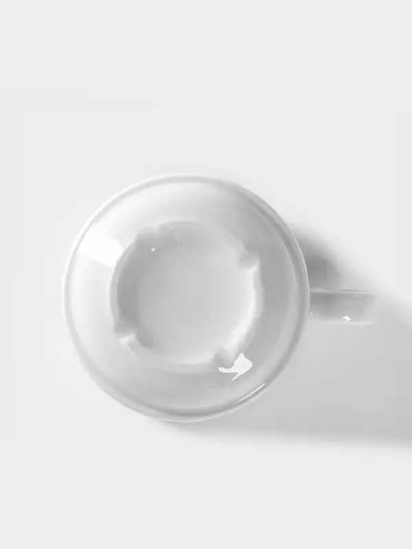 Чашка кофейная Добрушский завод &laquo;Бельё&raquo;, 100 мл, фарфор, белая