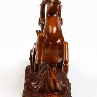 Подставка под бутылку TAKE IT EASY &laquo;Олень&raquo;, полистоун под дерево, 17&times;12&times;28 см