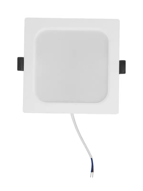 Светильник встраиваемый &laquo;Даунлайт&raquo;, светодиодный, 9 Вт, 6500K, 855 Лм, 220 В, 119&times;26 мм, квадратный, белый