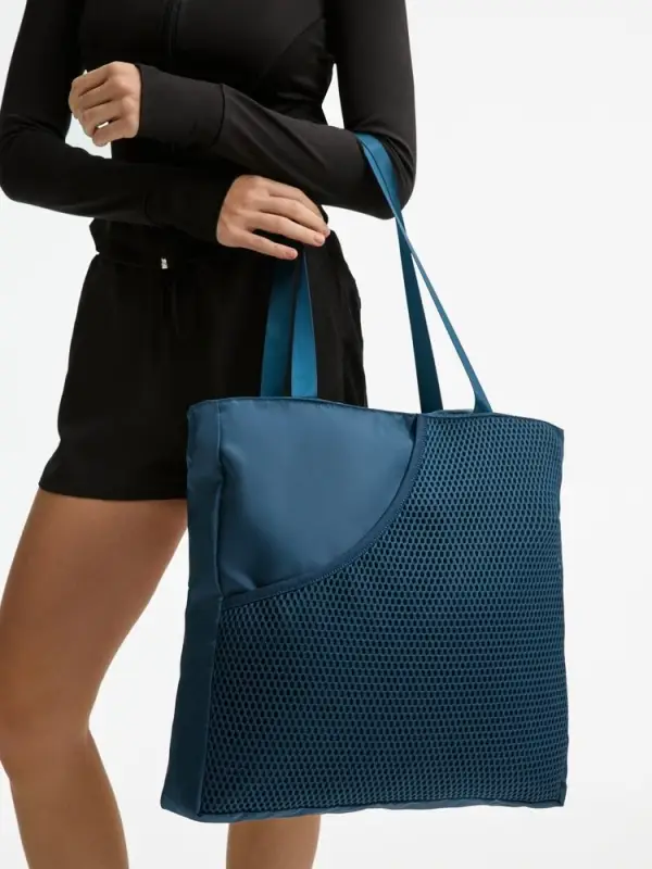 Спортивная сумка с карманом для ракеток Verkko, темно-синяя