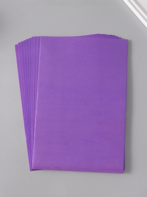 Фоамиран Фоамиран "Индиго" 1 мм (набор 10 листов) формат А4