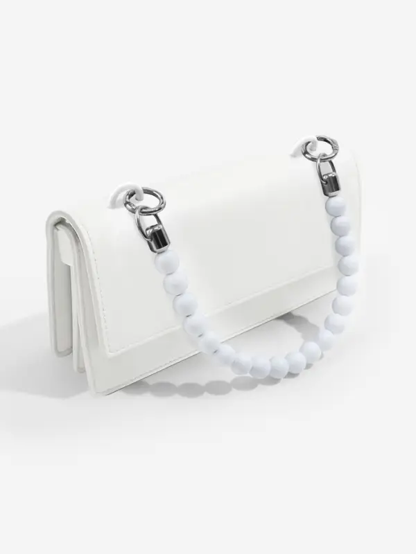 Ручка для сумки, 34&times;1.5 см, белая