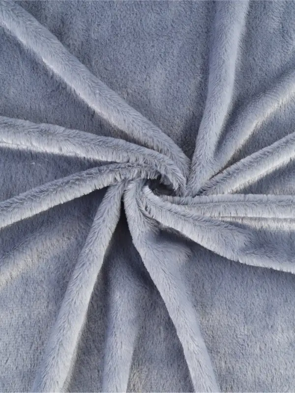 Лоскут для рукоделия, мех искусственный, 165&times;100 см, серый