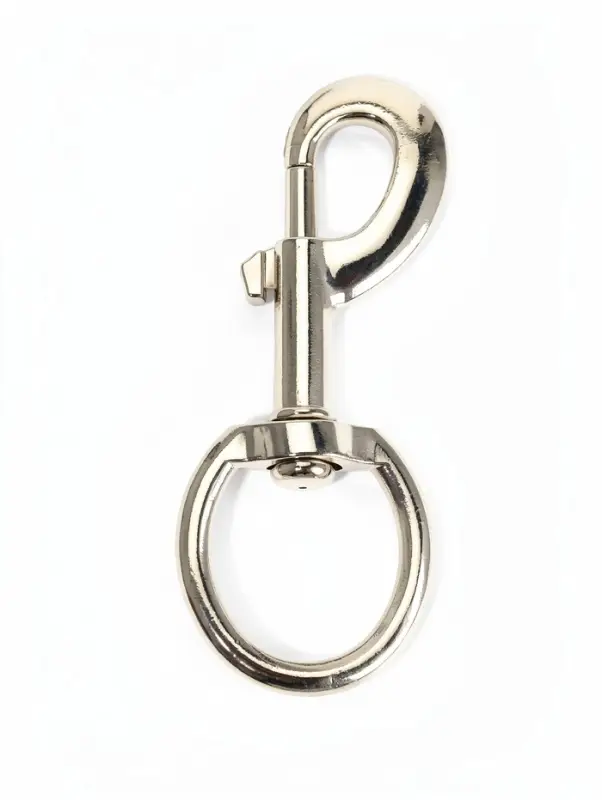 Карабин с полукруглым основанием, 9.5 см (вн. расстояние 3 см)