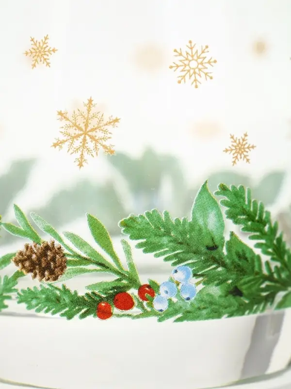 Стакан Стакан "Зимний букет" с арт 9657827, 310 мл