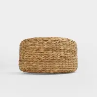 Пуфик, 40&times;40&times;20 см, водный гиацинт