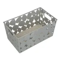 Корзинка для хранения тм VETTA, пластик, 25,5x15x12,5см, 2 цвета