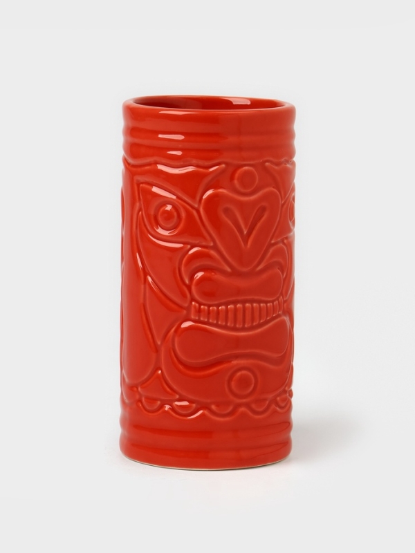 Стакан для коктейлей "Тики остров" красный