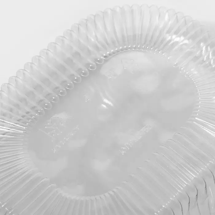 Контейнер одноразовый с неразъёмной крышкой, РКС, 750 мл, пластик, 17.6×14.7×6.4 см, прозрачный