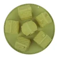 VETTA Форма для выпечки 6 ячеек 26х6см, "Домики", силикон, 3 цвета