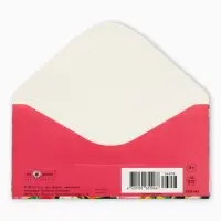 Конверт для денег &laquo;С днём рождения&raquo;, яркие цветы, 16,5 х 8 см