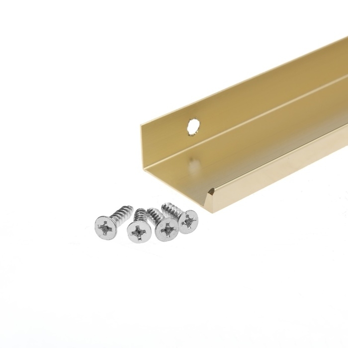 Ручка CAPPIO RT001, L=1200 мм, м/о 1160 мм, цвет сатиновое золото, 4 шт. Ручка CAPPIO RT001, L=1200 мм, м/о 1160 мм, цвет сатиновое золото, 4 шт.