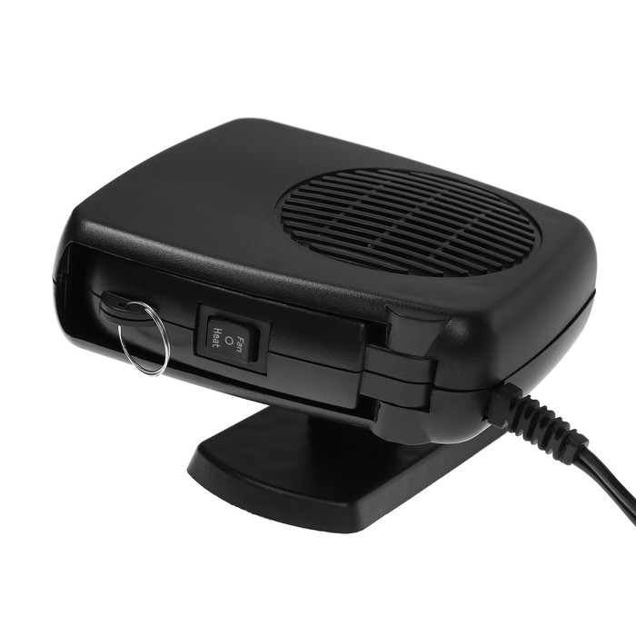 Тепловентилятор в автомобиль, 12 В, 150 Вт, выносная ручка, провод 1,3 м Тепловентилятор в автомобиль, 12 В, 150 Вт, выносная ручка, провод 1,3 м