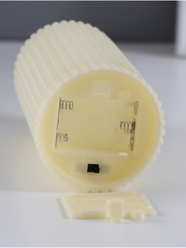 Ночник свеча Ночник свеча "Уют" LED 3xААА белый 7,5х7,5х12,5см