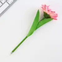 Ручка прикол, шариковая, синяя паста, 1.0 мм &laquo;8 марта: Розовая гербера&raquo;