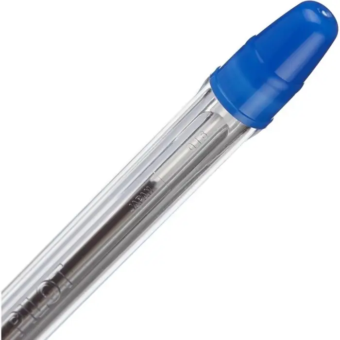 Ручка шариковая Pilot. BPS-GP, синий стержень BPS-GP-F, узел 0.7 мм, на масляной основе, резиновый упор