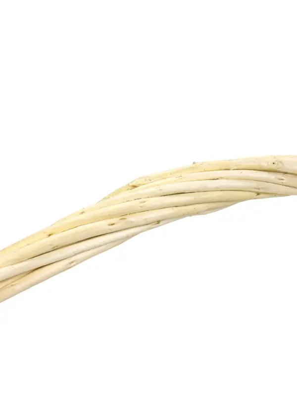 Набор корзин 3 шт ИВА 40x30x13 34х24x11 29х21x10 см ПЛЕТ ручка h=20/18/16 см бел