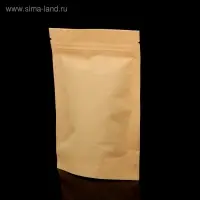 Пакет Zip-lock Крафт с круглым окном 11&times;16 см