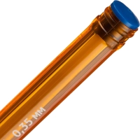 Ручка шариковая неавтомат. Attache Sun stick,масл,син,0,35мм,оранж,Россия