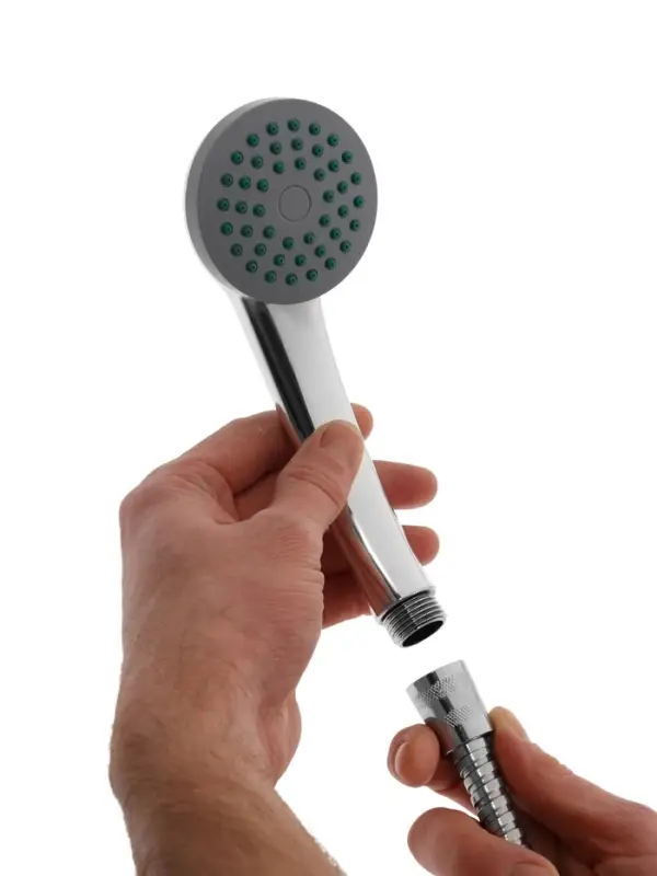 Набор для душа ZEIN Z0101, шланг 150 см, гайки металл, лейка 1 режим