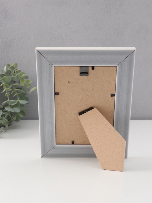 Фоторамка пластик Фоторамка пластик "МИРАМ" 10х15 см, бежевый