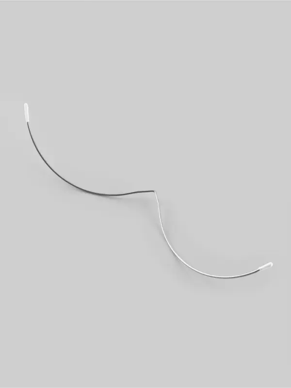 Монокость для бюстгальтера, 170 + 170 мм, цвет серебряный