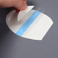 Пластырь для ног, набор - 5 шт., на клеевой основе, прозрачный