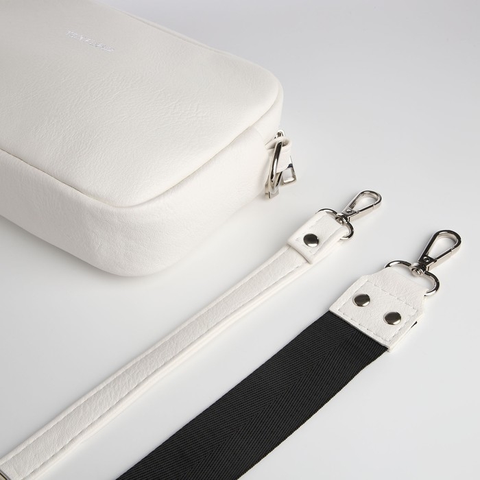 Сумка женская через плечо TEXTURA, маленький размер, цвет белый Сумка женская через плечо TEXTURA, маленький размер, цвет белый