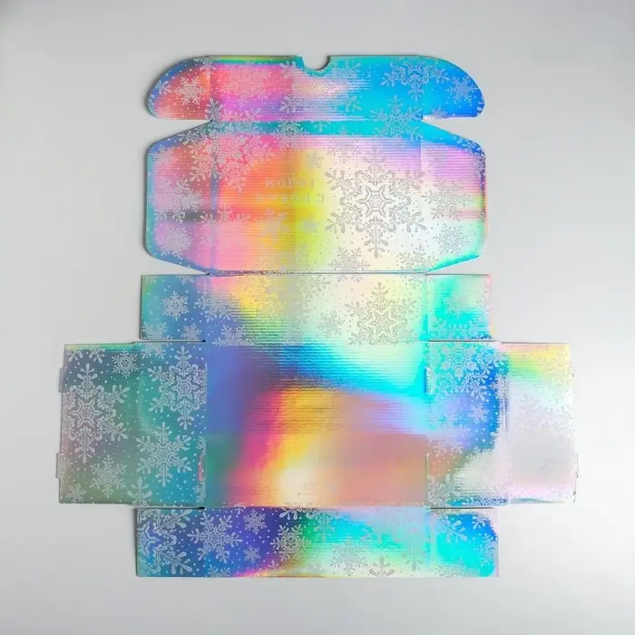 Подарочная коробка новогодняя складная «С новым Годом», 30,5 х 22 х 9,5 см, Новый год Подарочная коробка новогодняя складная «С новым Годом», 30,5 х 22 х 9,5 см, Новый год